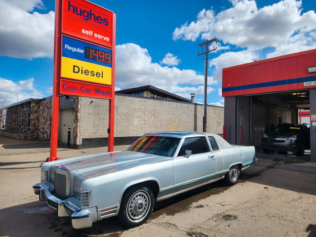 1979 Lincoln Continental Coupe W Moonroof in Cars & Trucks in Edmonton - Image 4