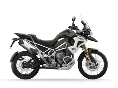 2025 Triumph Tiger 1200 Rally Pro Matt Khaki GreenPure adventure, absolute advantage. The most all-r...