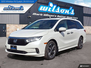 2022 Honda Odyssey Touring | TV/DVD | Nav | Leather | Sunroof | Power Sliders + Hatch | CabinWatch | and More !