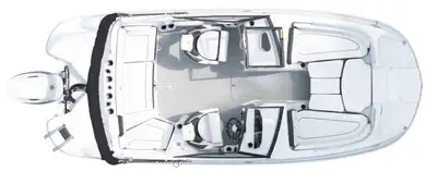 Boat show special on now! OPEN DECK FEEL WITH A FULL WINDSHIELD If you love the open feel of a deck...