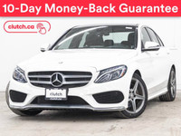 2016 Mercedes-Benz C-Class C 300 AWD w/ Rearview Cam, Bluetooth,