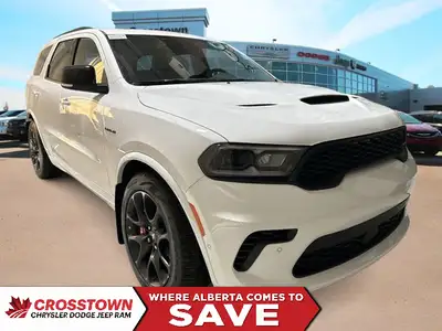 This 2024 DODGE DURANGO R/T AWD has the following options Srt Performance Seat, Remote Start System,...
