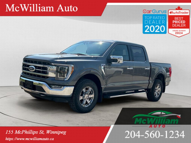 2021 Ford F-150 Lariat |DIGITAL ODOMETER|CAR PLAY|TRAILER BRAKE  in Cars & Trucks in Winnipeg