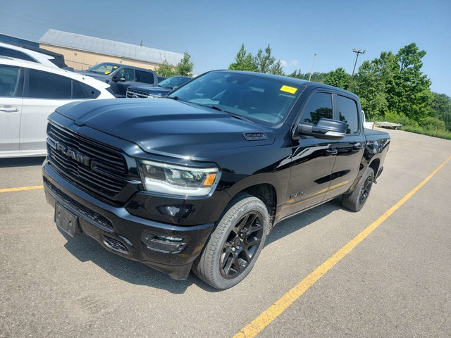 2022 RAM 1500 Sport SPORT CREW 4WD HEMI/NAV/LEATHER TRIM/22"... in Cars & Trucks in Belleville