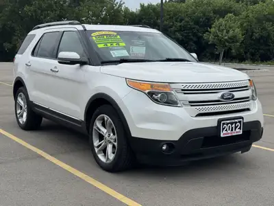 2012 FORD EXPLORER LIMITED 4WD, 6CYL 3.5L ENGINE BLUETOOTH ……. HEATED SEATS ……. BACK-UP CAMERA NO AC...