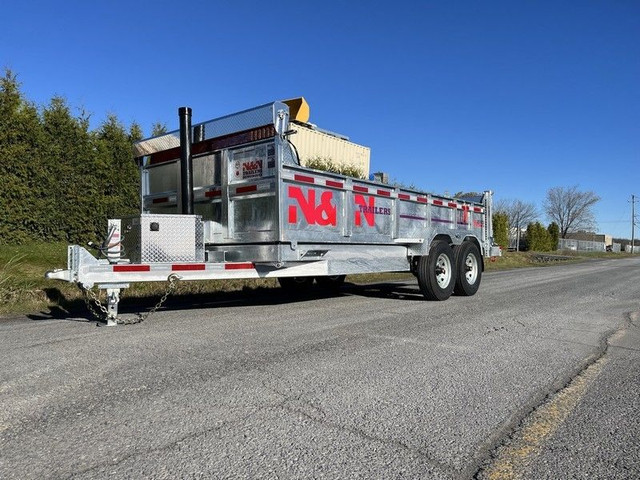 Dompeur galvanisé HD 7X16, N&N, HD82192G15K in Cargo & Utility Trailers in City of Montréal - Image 4