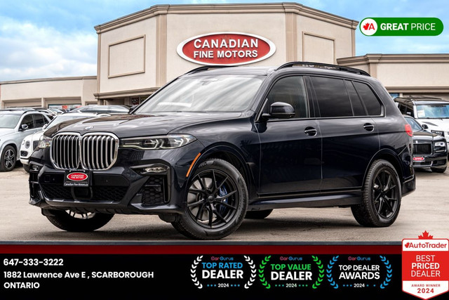 2019 BMW X7 XDRIVE40i M SPORT 6 PASS CLEAN CARFAX BSM in Cars & Trucks in City of Toronto - Image 2