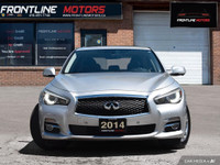 2014 Infiniti Q50 AWD - One Owner - Silver on Black Leather Interior - CarFAX Verified - Clean Title... (image 1)