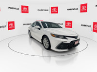 The 2024 Toyota Camry Hybrid LE is a popular and efficient mid-size sedan. It's the base trim level... (image 1)