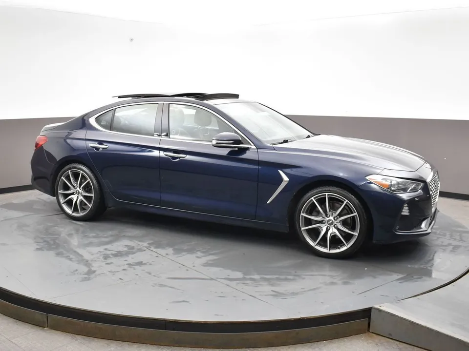 2019 Genesis G70 Prestige Turbo, AWD, Apple Carplay, Android Aut