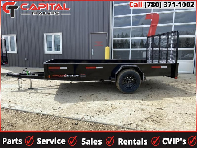 2024 Double A Trailers Landscape Trailer 72in. x 12' (3500LB GVW in Cargo & Utility Trailers in Strathcona County