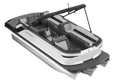 MANITOU 20 CRUISE FL/EB/RF BENCH STEAL 2025 Ponton Manitou 20 Cruise FL/EB/RF Bench Steal 2025 équip...