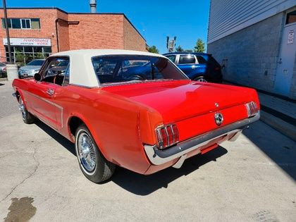 1965 Ford Mustang V8 4.7L 289 MOTOR AUTOMATIC-RED LEATHER WHITE  in Cars & Trucks in City of Toronto - Image 3