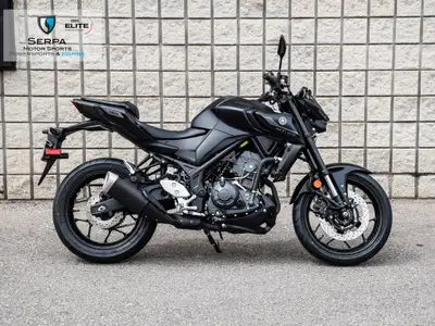 PLUS HST & LIC. ONLY! IN STOCK 2025 YAMAHA MT-03! GET $100 CREDIT TO USE ON ACCESSORIES OR LIFESTYLE...
