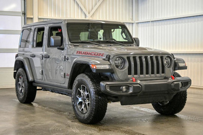 2021 Jeep Wrangler Unlimited Rubicon 4x4 4 cyl. 2.0 turbo cuir n