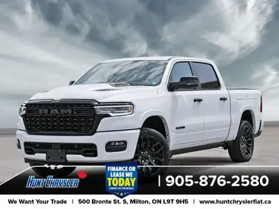 BUILT TO IMPRESS, ENGINEERED TO PERFORM! 2025 RAM 1500 LIMITED NIGHT CREW CAB 4X4 Equipped With A 3....