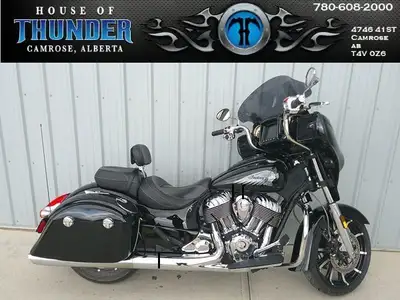The 2017 Indian Chieftain Limited is a premium touring motorcycle that combines classic American cru...