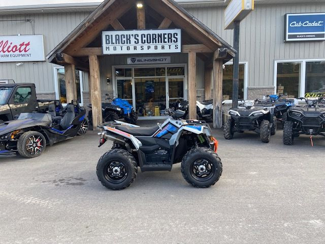 2025 Polaris Scrambler 850 Gray Radar Blue in ATVs in Ottawa - Image 2