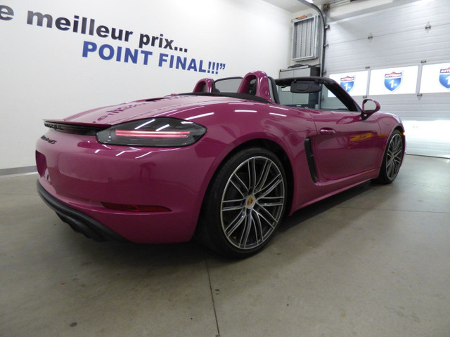 2023 PORSCHE 718 BOXSTER GTS 4.0, PDK, 11,000 KM, FULL GARANTIE! in Cars & Trucks in City of Montréal - Image 4