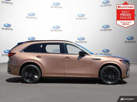 New Price! Odometer is 9666 kilometers below market average! Zircon Sand Metallic 2025 Mazda CX-70 G... (image 5)