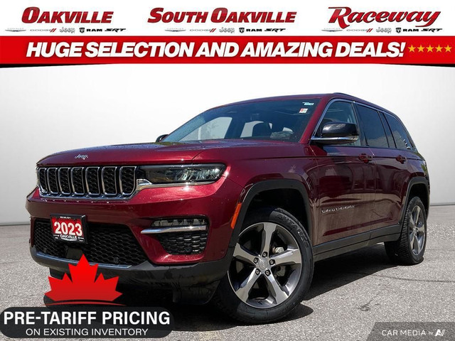 2023 Jeep Grand Cherokee LIMITED | 1 OWNER | CLEAN CARFAX | PANO in Cars & Trucks in Oakville / Halton Region