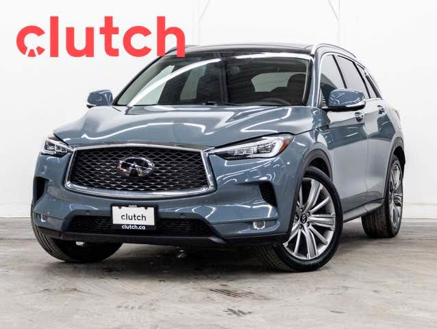 2022 Infiniti QX50 Sensory AWD w/ Apple CarPlay, Nav, Panoramic  in Cars & Trucks in City of Toronto