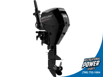 Get ready for some fishing with a brand new 20ELH engine from Mercury! 20 HP Electric start Tiller L...