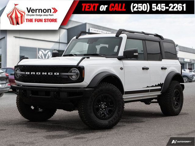 2023 Ford Bronco Wildtrak - Sunroof - Apple CarPlay in Cars & Trucks in Vernon