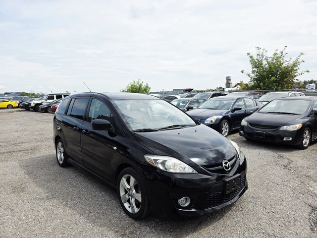 2008 Mazda Mazda5 Leather Heated Seats Sunroof Clean Carfax No A in Cars & Trucks in Calgary - Image 3