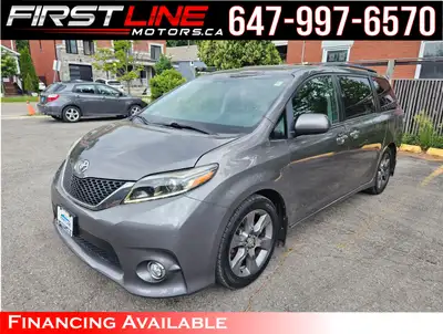 2016 Toyota Sienna SE This beautiful 8 passenger mini van is well kept and is clean inside out . It...