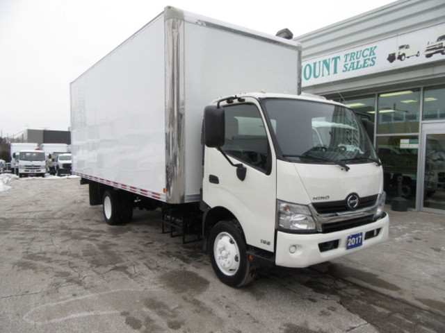  2017 Hino 195 DIESEL 20 FT HIGH & WIDE ALUMINUM BOX WITH RAMP in Heavy Trucks in Markham / York Region