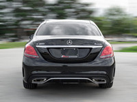 2020 Mercedes Benz C-300 AMG PKG Black Exterior on Black Interior comes with Navigation and 360 Came... (image 6)