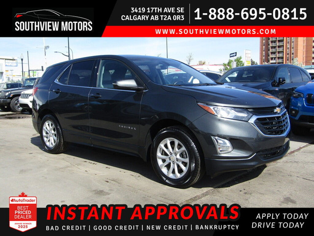 2018 Chevrolet Equinox LT w-1LT AWD 1.5L TURBO B.CAM/H.SEATS/80, in Cars & Trucks in Calgary