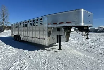 8'6in. X 30'- Tapered Nose, 8/11/11 Compartments, 54in. Side Door, 3 X 7,000 Dexter Torsion Axles, F...