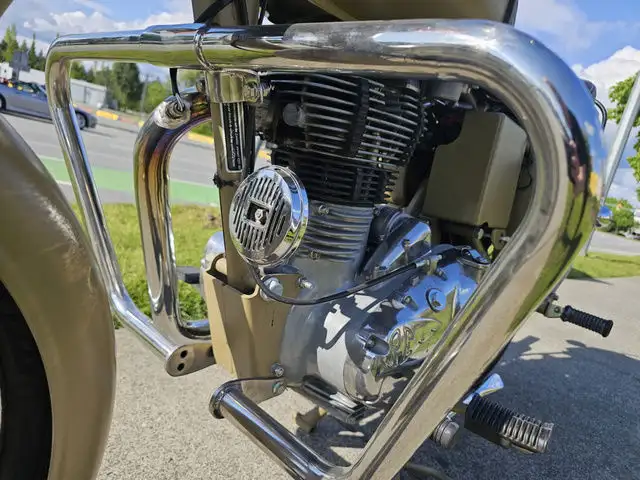 2012 Royal Enfield Classic 500 Desert Storm in Street, Cruisers & Choppers in Chilliwack - Image 15