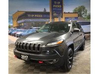  2017 Jeep Cherokee Leather Plus Package, One Owner, Accident Fr
