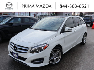 2016 Mercedes-Benz B-Class LEATHER, SUNROOF, APPLE CARPLAY, TWO SETS OF TIRES