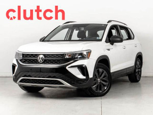 2022 Volkswagen Taos Trendline AWD w/ Apple CarPlay & Android Auto, Rearview Cam, Heated Steering Wheel