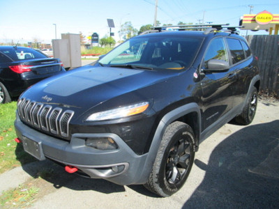  2016 Jeep Cherokee 4WD 4dr Trailhawk, Leather, Navigation