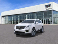 The 2025 Cadillac XT5 Luxury makes a striking entrance finished in Crystal White Tricoat with bold c... (image 3)