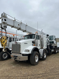 2012 Kenworth T800 T/A Tri Drive w/Manitex 4596T Boom Truck 