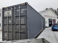 2021 ATS 40 Foot Dark Grey Shipping Container