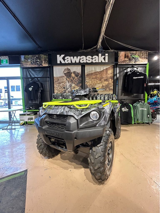 2023 Kawasaki BRUTE FORCE 750 4x4i EPS Camo - $61 Weekly O.A.C. in ATVs in New Glasgow