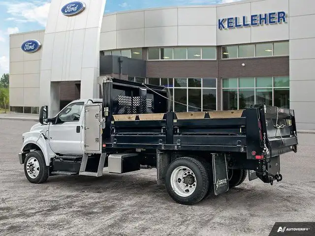 2024 Ford F-650 12'9 Voth Steel Dump Body with Cross Box w/ 66 in Cars & Trucks in Brandon - Image 4