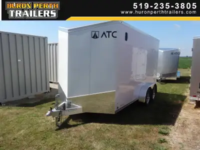 HURON PERTH TRAILERS BLOW OUT SALE!!!! 2023 ATC Raven 7x14+2 Enclosed Aluminum Trailer 7ft Wide x 14...