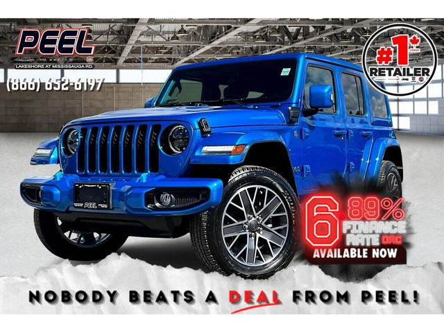 2023 Jeep Wrangler 4xe High Altitude PHEV | Skytop | Adv Safety  in Cars & Trucks in Mississauga / Peel Region