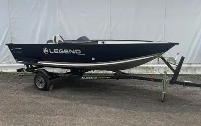 LEGEND 15 Angler 2023 Bateau de pêche Legend 15 Angler 2023 équipé d'un moteur Mercury 25 ELPT et re...