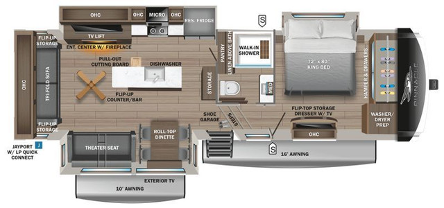 2025 JAYCO PINNACLE 32RLTS in Travel Trailers & Campers in Hamilton - Image 2