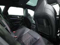 2022 Audi RS6 Avant 4.0T Quattro, Silver Metallic on Black/Red Stitching Valcona Leather, Carbon Opt... (image 9)
