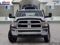 WAS: $39900 NOW: $36900 plus taxes and licensing fees2015 RAM 5500 4X4 CREW CAB FLAT BED TRUCK CUMMI... (image 1)